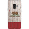 California Flag Dark Wood Galaxy S9 Skin